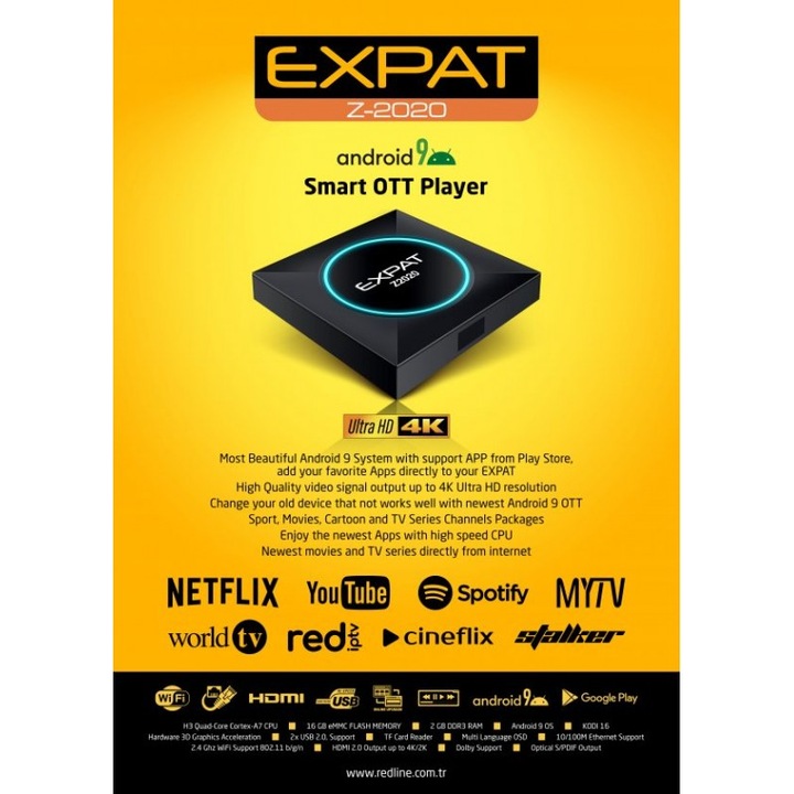 Receptor IPTV Expat Z-2020