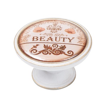 Buton pentru mobila, Beauty 550BB30, finisaj bronz patinat, D37 mm Buton pentru mobila, Beauty 550BB30, finisaj bronz patinat, D37 mm