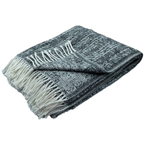 Patura Kring Nepal-26, 130x170cm 220 gsm, poliester 75%, bumbac 25%, Gri Inchis