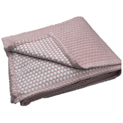 Patura Kring Duna-5, 130x170cm 220 gsm, bumbac 60%, poliester 40%, Roz