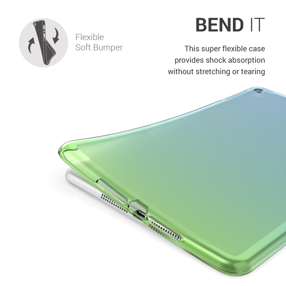Husa pentru Apple iPad Mini 3 / Apple iPad Mini 2, Silicon, Albastru, 37960.06