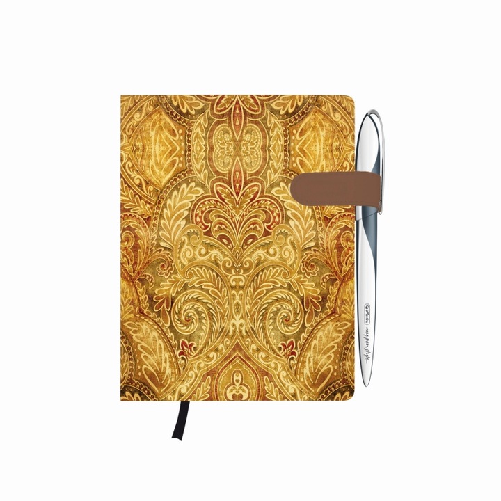 Bloc Notes My Book Classic Oriental A6, 96 file, dictando, coperta tare lucioasa