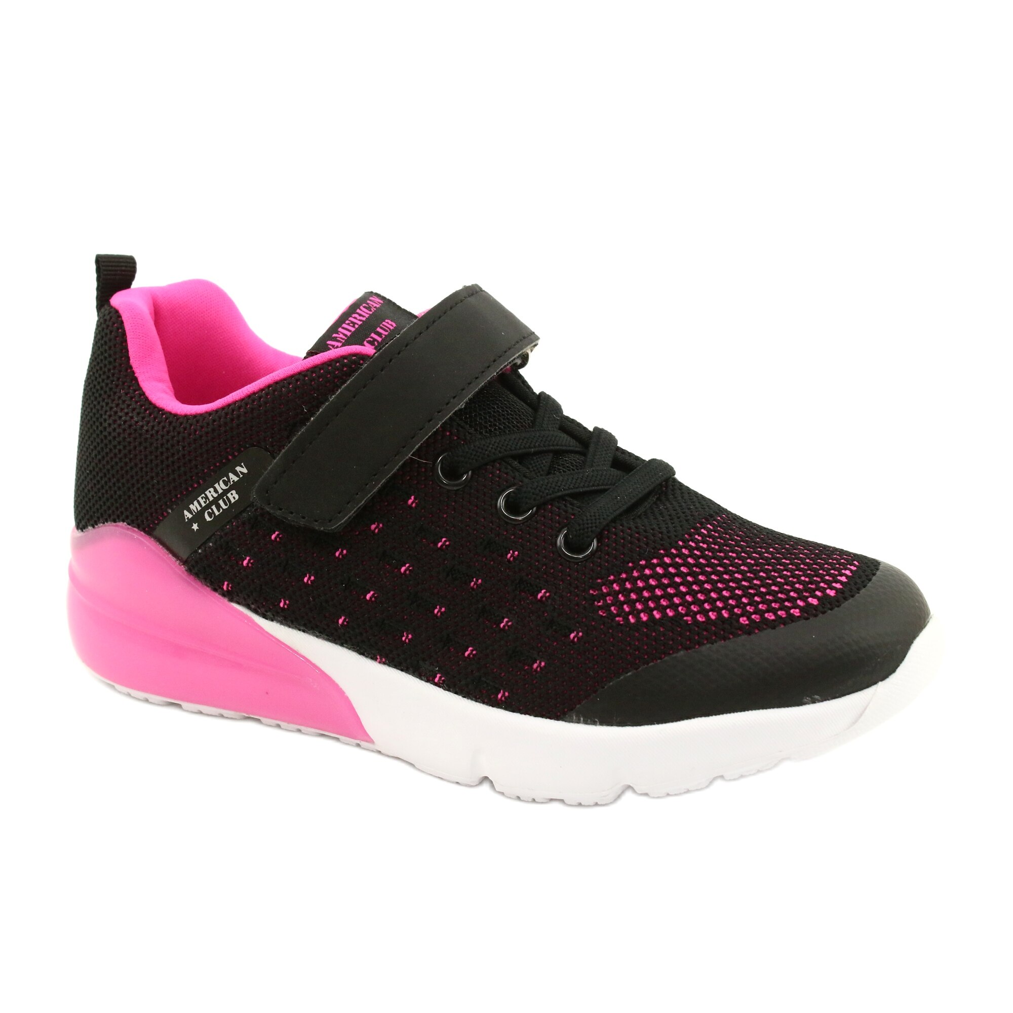 Pantofi copii American Club, BM111095, Negru