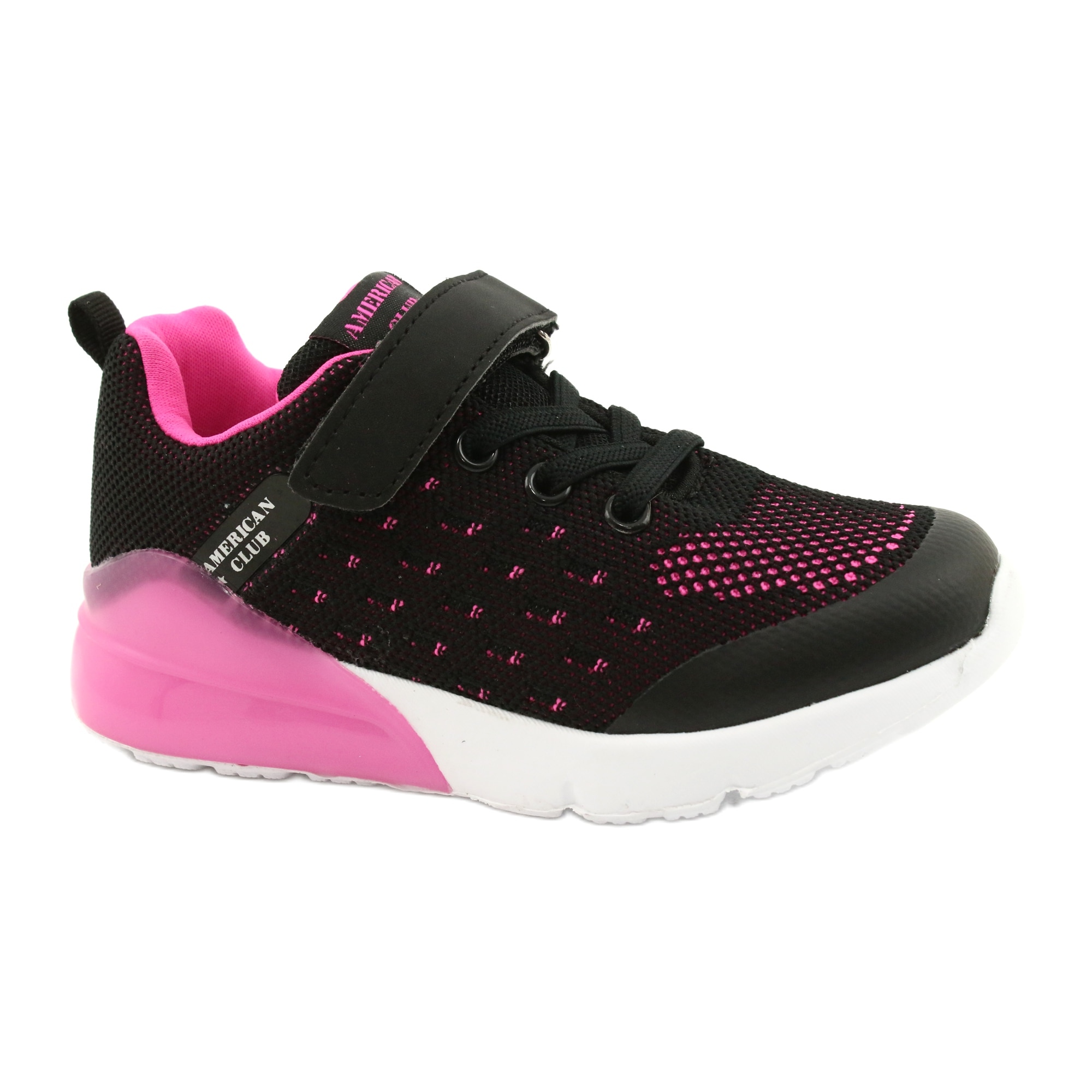 Pantofi copii American Club, BM108201, Negru