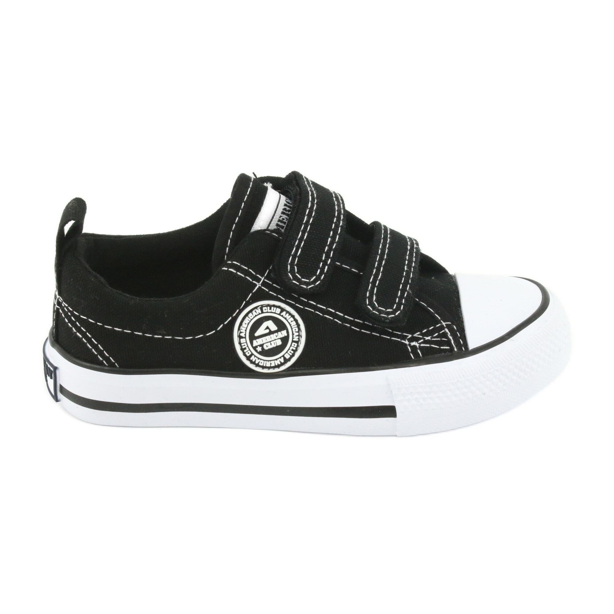Pantofi copii American Club, BM78972, Negru