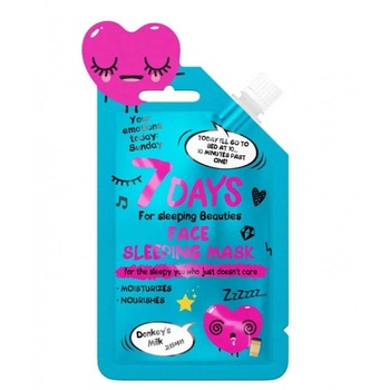 Masca de noapte hidratanta si catifelanta YOUR EMOTIONS TODAY, 7DAYS, 25 g Masca de noapte hidratanta si catifelanta YOUR EMOTIONS TODAY, 7DAYS, 25 g