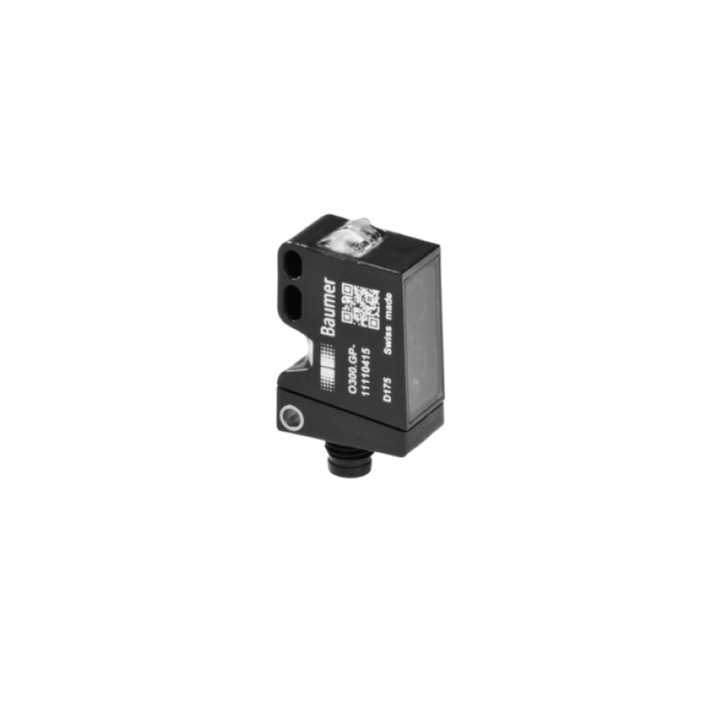 Senzor fotoelectric difuz cu suprimarea fundalului, rectangular, O300.GR-GW1T.72N, Baumer