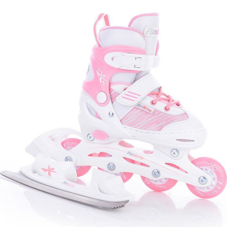 Role 2 in 1 Tempish Orin Girl Duo, Alb / Roz, 38 - 41, pentru copii