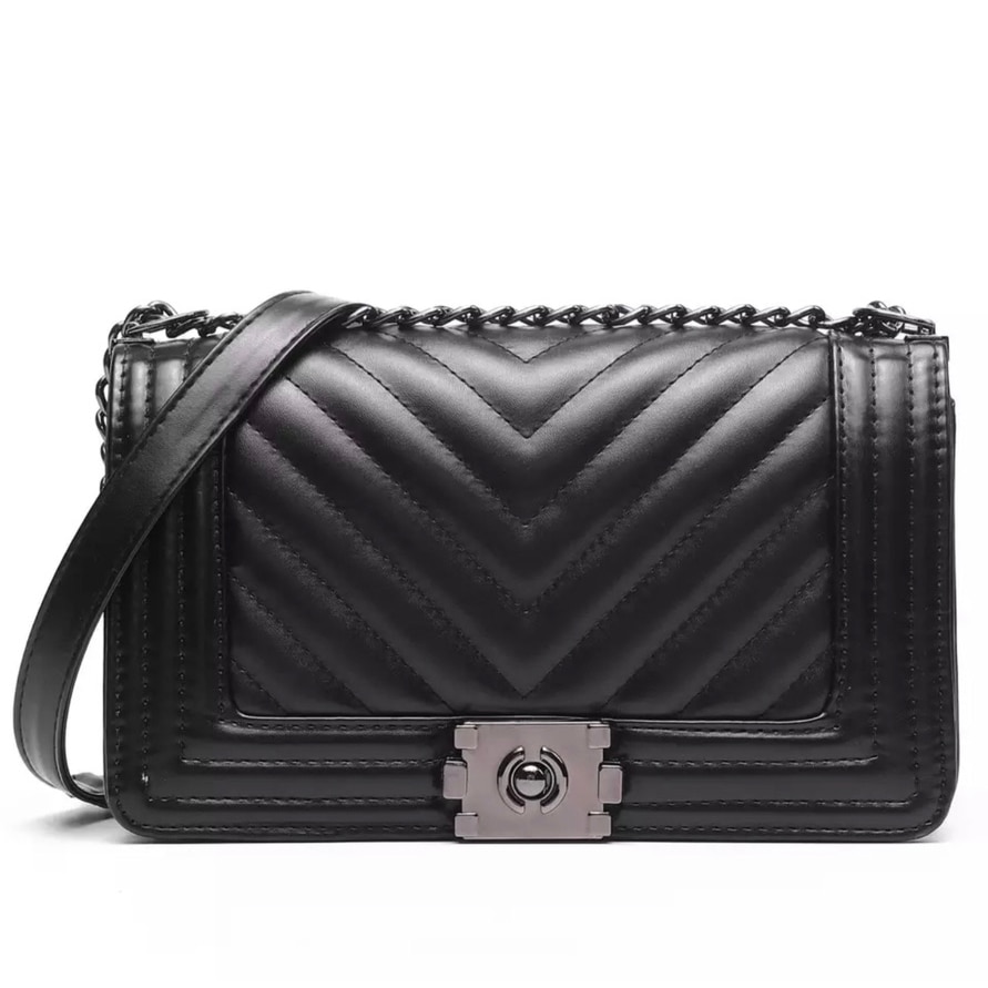 Geanta Dama Elegant Luxury Neagra YG718