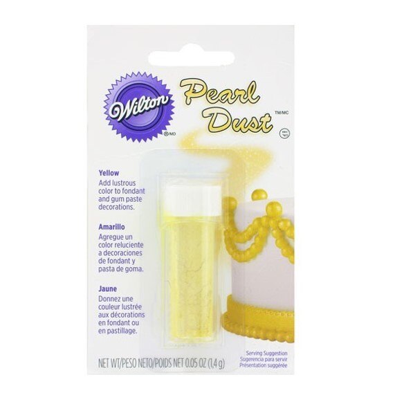 Colorant alimentar pudra, galben, Wilton, 1.4 g