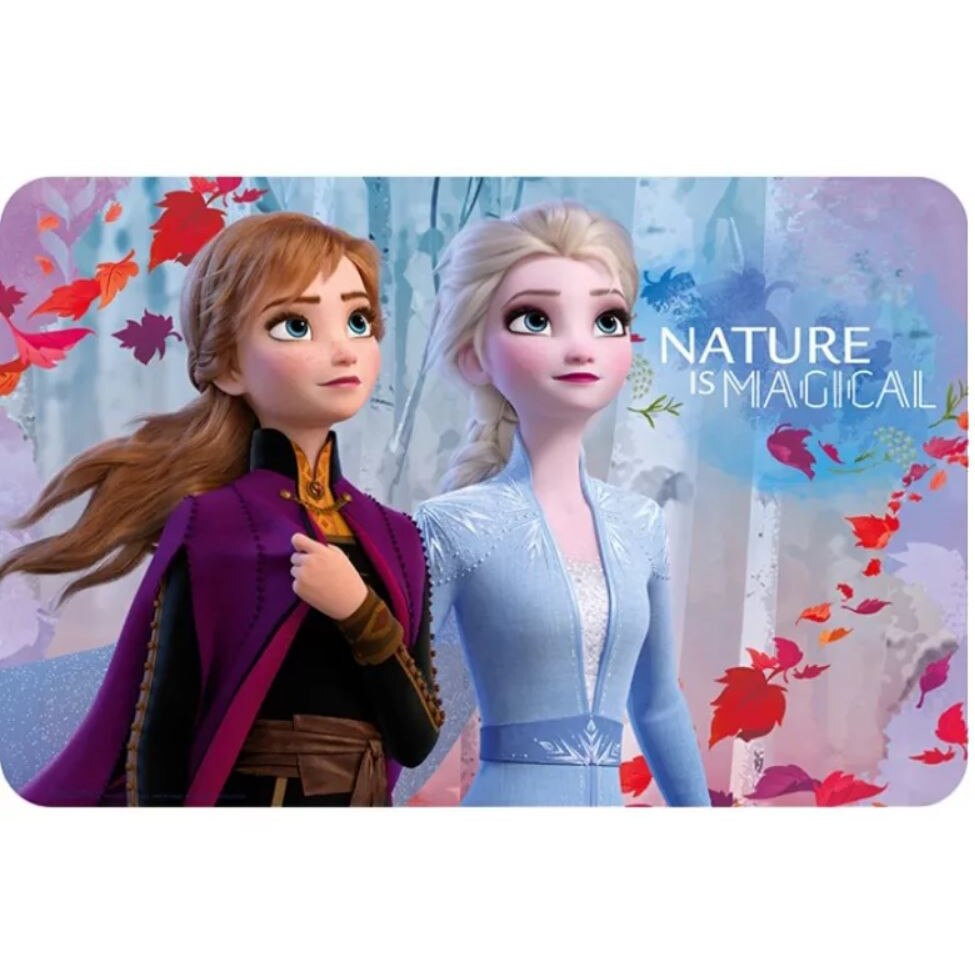 Suport farfurie pentru servit masa Frozen II 43x28 cm Multicolor