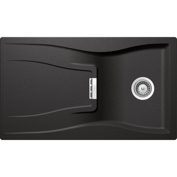 Chiuveta granit Schock Waterfall D-100 Stone, 860 x 500 mm, adancime cuva 184 mm, reversibila, montare pe blat Chiuveta granit Schock Waterfall D-100 Stone, 860 x 500 mm, adancime cuva 184 mm, reversibila, montare pe blat