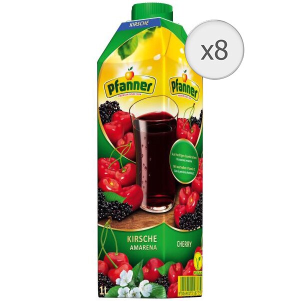 Bautura Pfanner Visine, 8 x 1l