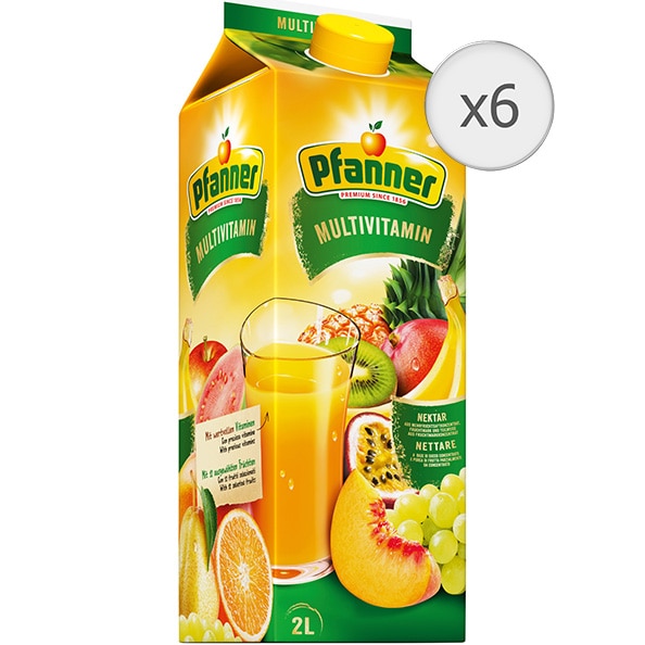 Nectar Pfanner Multivitamin, 6 x 2l