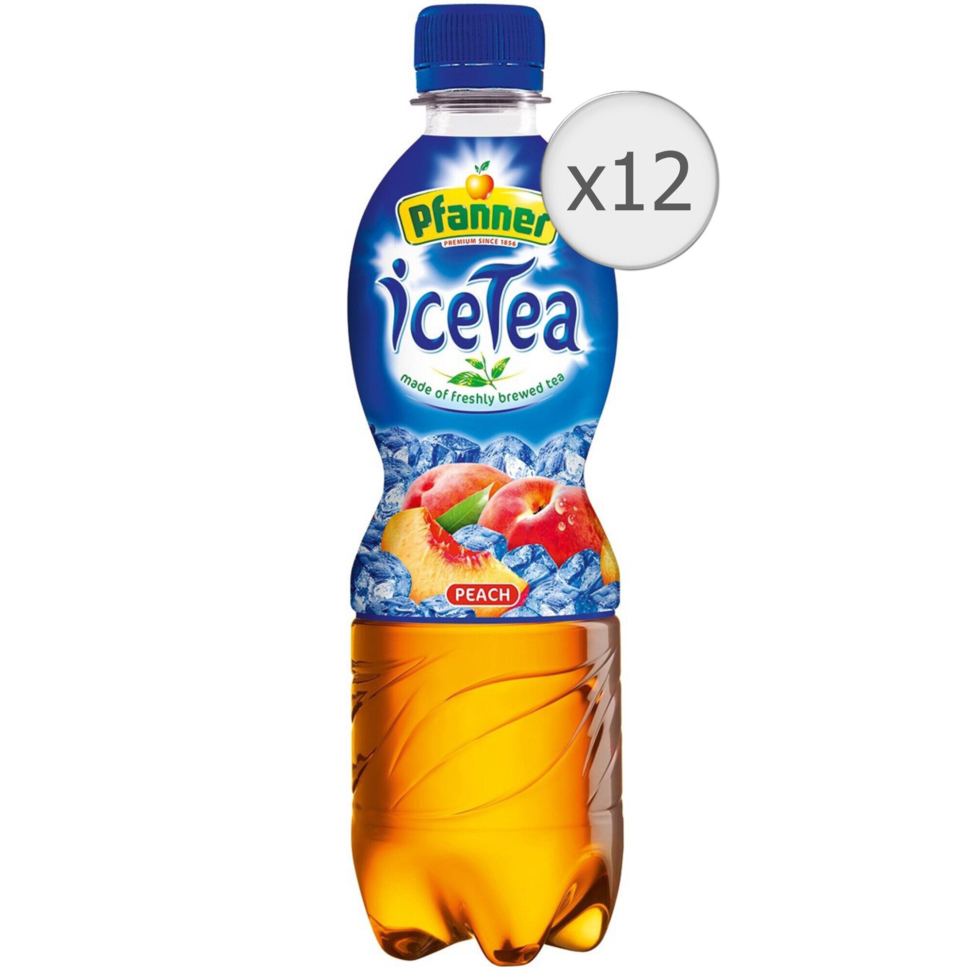 Ice Tea Pfanner Piersici, Pet, 12 x 0.5
