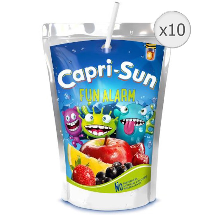 Bautura Capri Sun Monster Alarm, 10 x 0.2l