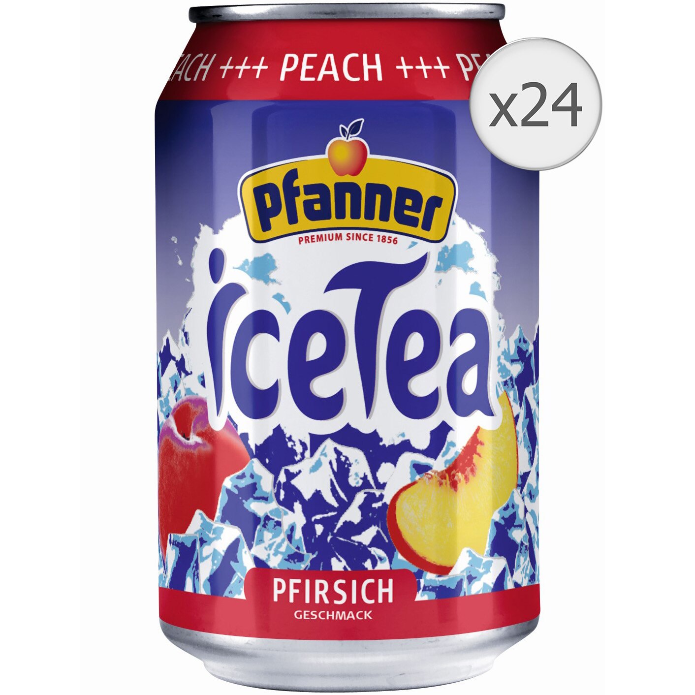 Ice Tea Pfanner Piersici, 24 x 0.33l