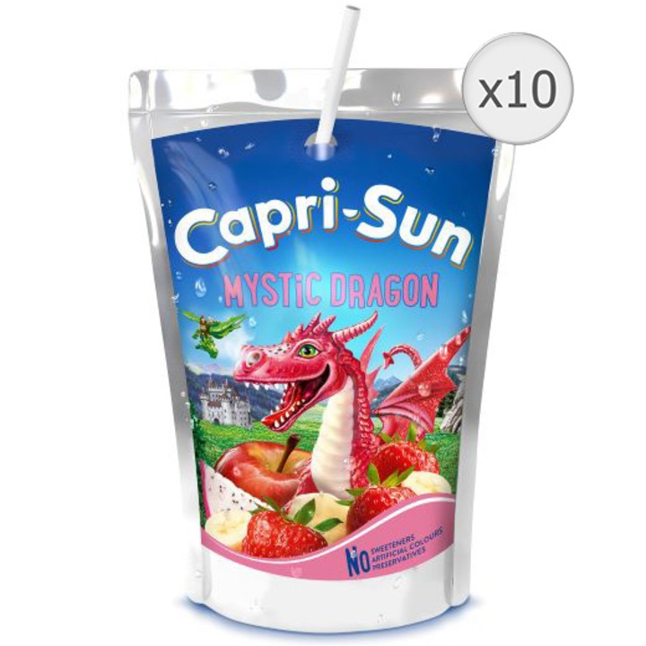 Bautura Capri Sun Mystic Dragon, 10 x 0.2l