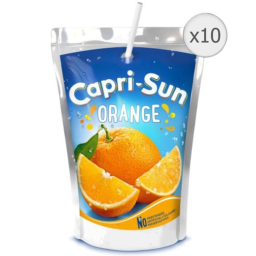 Bautura Capri Sun Portocale, 10 x 0.2l