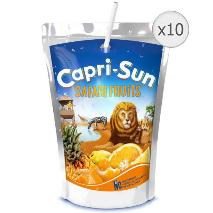 Bautura Capri Sun Safari , 10 x 0.2l