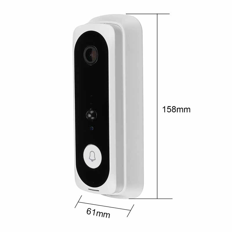 Smart Video Bell Intercom Smarty, acces la distanta, interfon 1080p ...