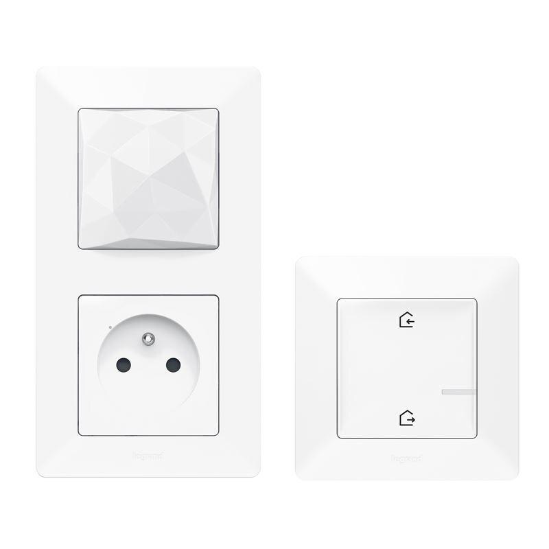 Starter Pack Kit Legrand Smart Valena Life/Allure cu Netatmo, Control Electricitate, App Control, WiFi, Alb
