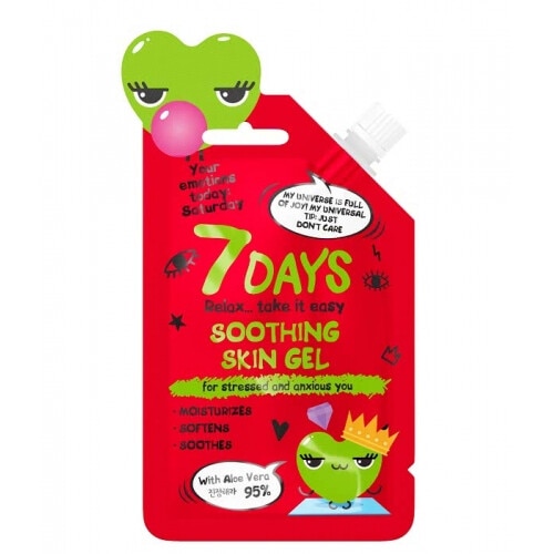 Gel hidratant si calmant pentru ten, Your Emotions Today, 7Days, 25 g