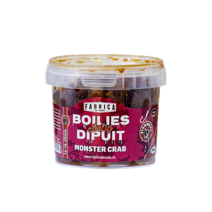 Бойли Fabrica de Nada, За кука с дип, Рак, 200гр