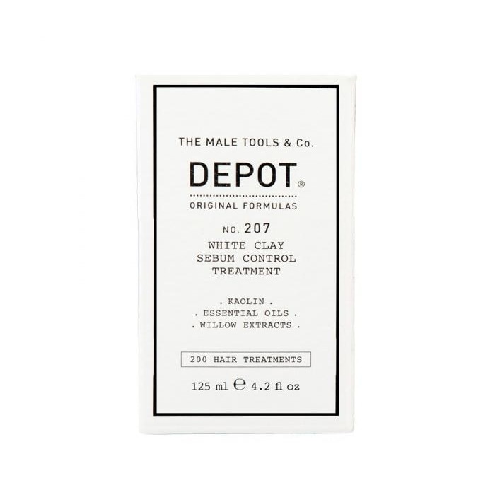 Tratament pentru par Depot 200 Hair Treatments No.207 White Clay Sebum Control, 10ml