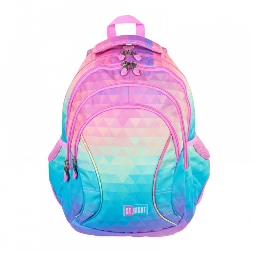 Ghiozdan 4 Compartimente, St.Majewski, Gama St.Right Mosaic BP02