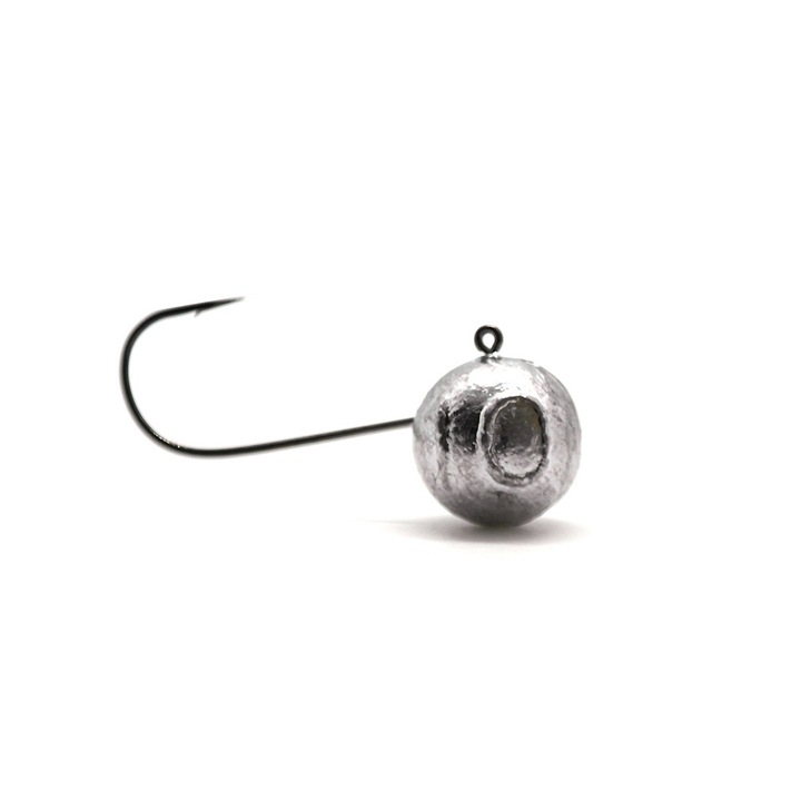 Set 5buc MicroJig bila Aberdeen Jig, marime carlig nr.4, greutate 10gr (gramaj inscriptionat), culoare Black Nickel