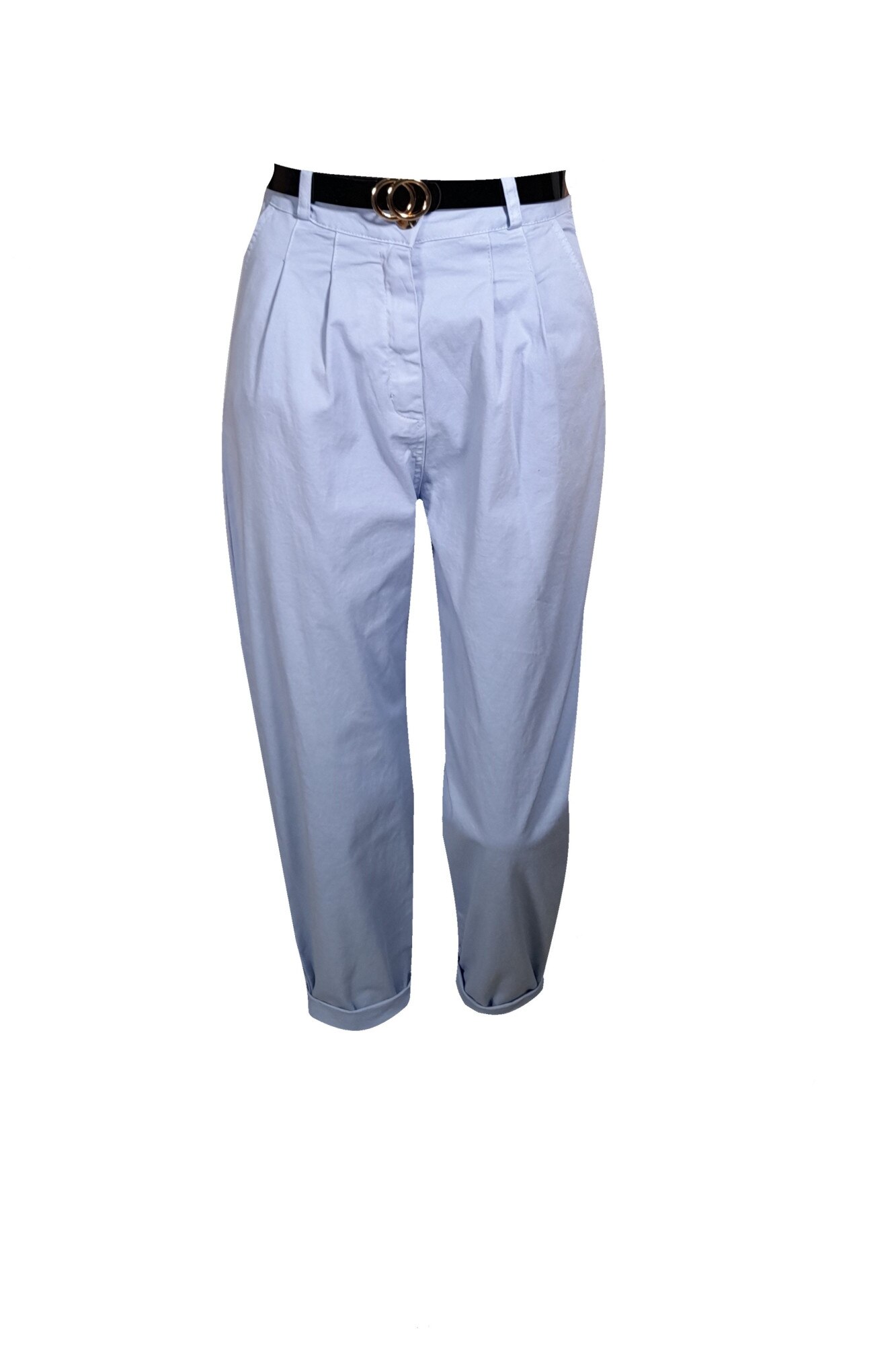 Pantaloni dama, Albastru pastel