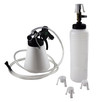 Aparat pentru aerisit si schimbat lichidul de frana 0.75 L Aparat pentru aerisit si schimbat lichidul de frana 0.75 L