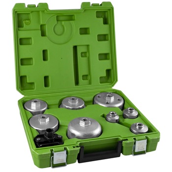Set de extractoare pentru filtre de ulei,9 piese, JBM Set de extractoare pentru filtre de ulei,9 piese, JBM