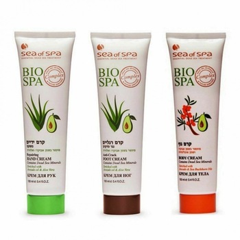 Set de 3 creme pentru Ingrijirea Corpului, Bio Spa, Sea of Spa, 300 ml Set de 3 creme pentru Ingrijirea Corpului, Bio Spa, Sea of Spa, 300 ml