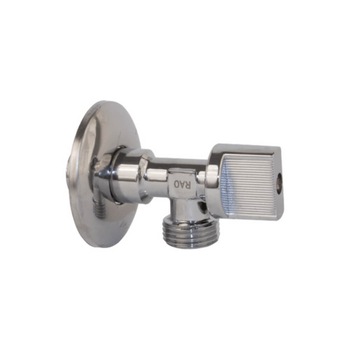 Robinet pentru Apa din Alama Cromata, Raodyne, 1/2 x 1/2 Toli, 16 Bari, 1 Buc, Tip Coltar, Inchidere Sfera, Filet Exterior Robinet pentru Apa din Alama Cromata, Raodyne, 1/2 x 1/2 Toli, 16 Bari, 1 Buc, Tip Coltar, Inchidere Sfera, Filet Exterior