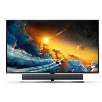 Monitor Philips cu Afisaj 4K HDR cu Ambiglow, 3840 x 2160 UHD, 55” (139,7 cm), Tehnologie Momentum, Tehnologie AMD FreeSync™, sRGB / Ambiglow, Negru Monitor Philips cu Afisaj 4K HDR cu Ambiglow, 3840 x 2160 UHD, 55” (139,7 cm), Tehnologie Momentum, Tehnologie AMD FreeSync™, sRGB / Ambiglow, Negru
