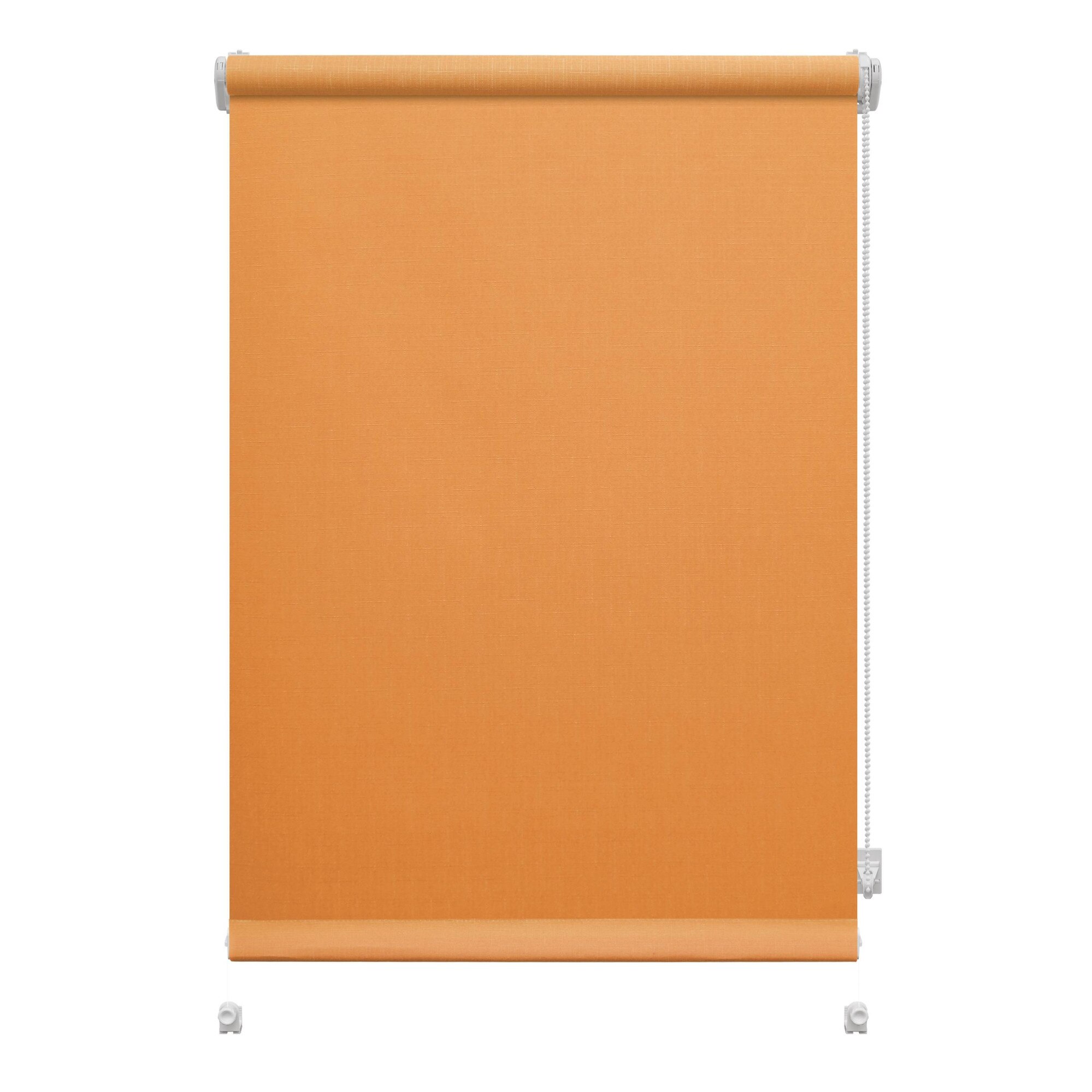 Stor, jaluzea tip rulou mini Gardinia Shantung, 57/150 cm oranj 503