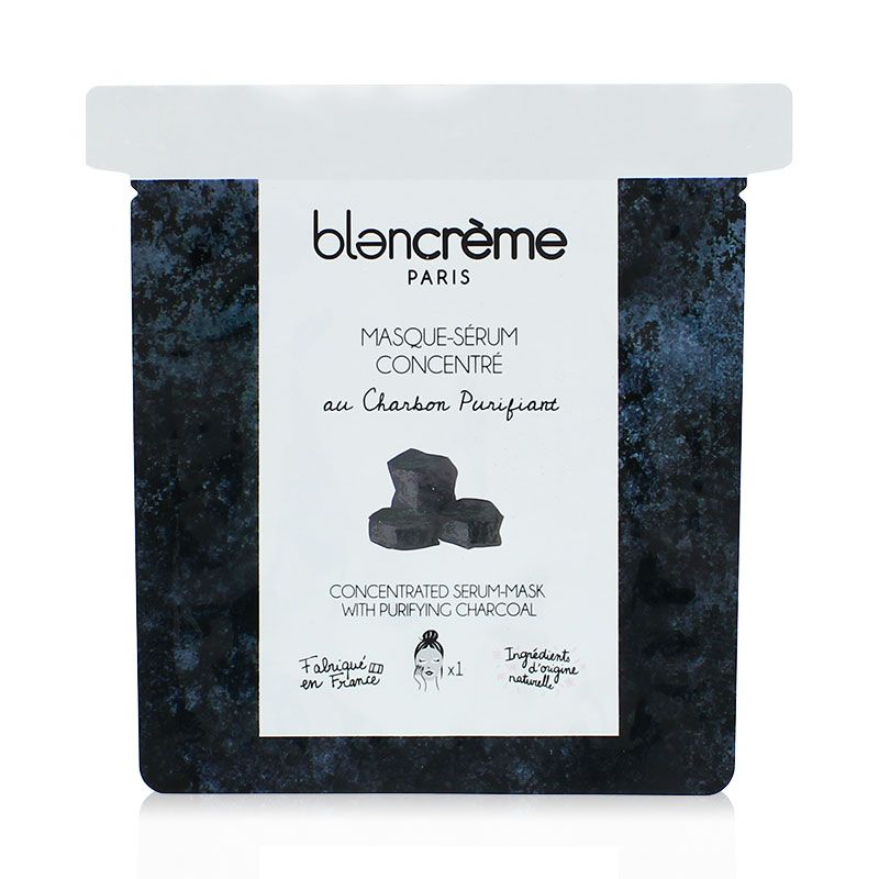 Masca servetel Blancreme, carbon