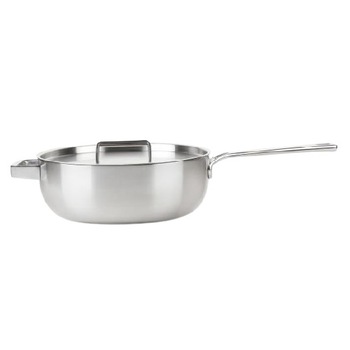 Tigaie din Inox cu capac si acoperire ceramica la interior Healthy and Tasty Domo HT2004, 26 cm Tigaie din Inox cu capac si acoperire ceramica la interior Healthy and Tasty Domo HT2004, 26 cm