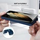 Matt Optim Ultra Protection szilikon tok Samsung Galaxy S21 Ultra készülékhez, kék