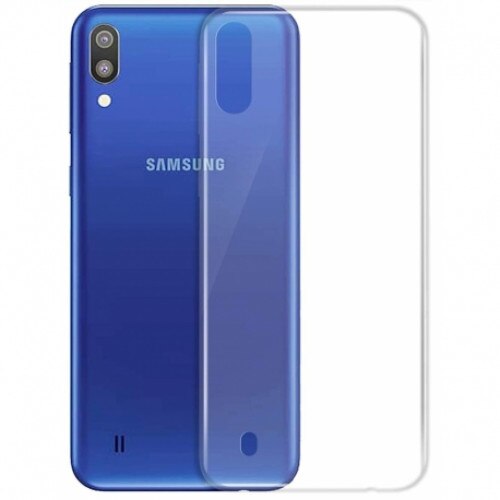 Set Husa Pentru SAMSUNG Galaxy M10 - Ultra Slim (Transparent) + Folie regenerabila Silicon Armor Pentru SAMSUNG Galaxy M10, TSS