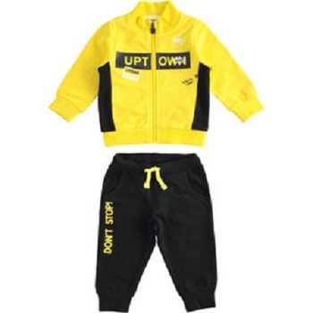 Compleu sport baieti Ido galben cu negru Compleu sport baieti Ido galben cu negru
