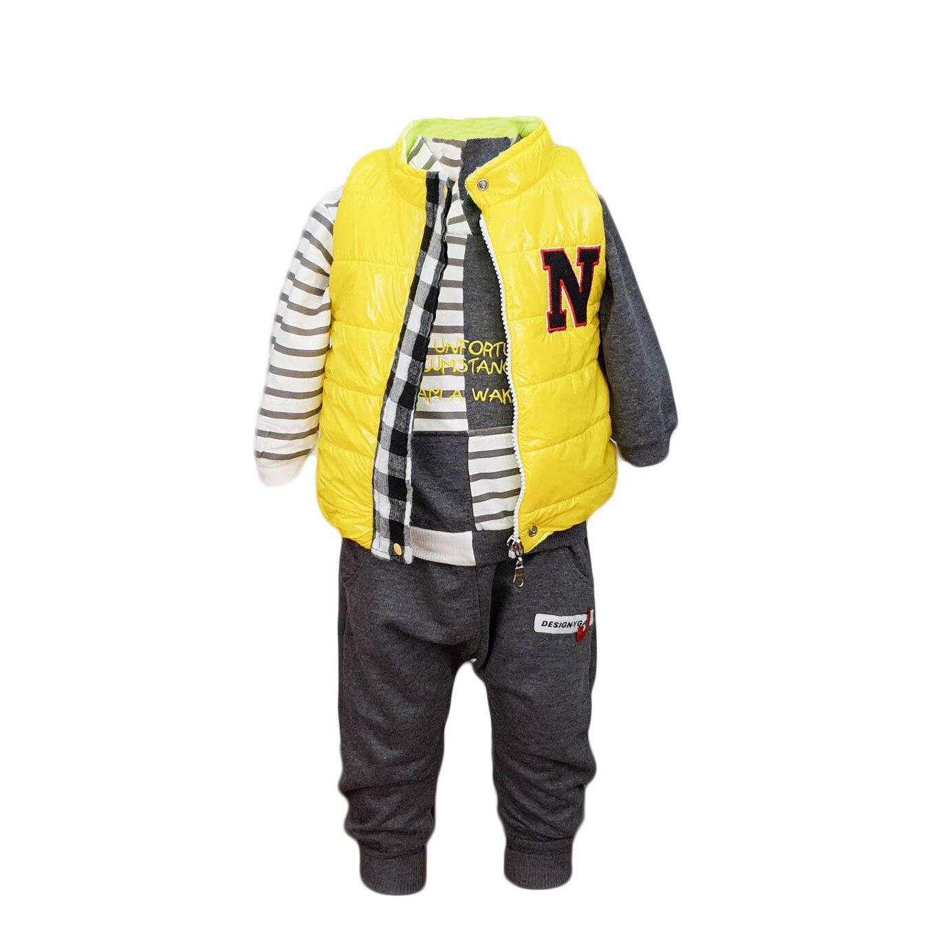 Compleu baieti, 3 piese, Fantasia Land