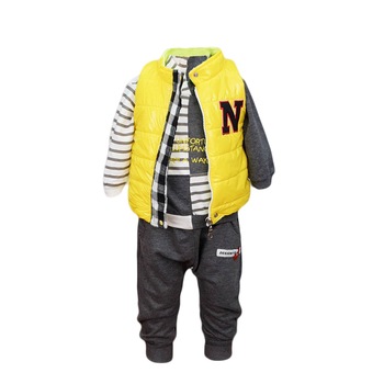 Compleu baieti, 3 piese, Fantasia Land Compleu baieti, 3 piese, Fantasia Land