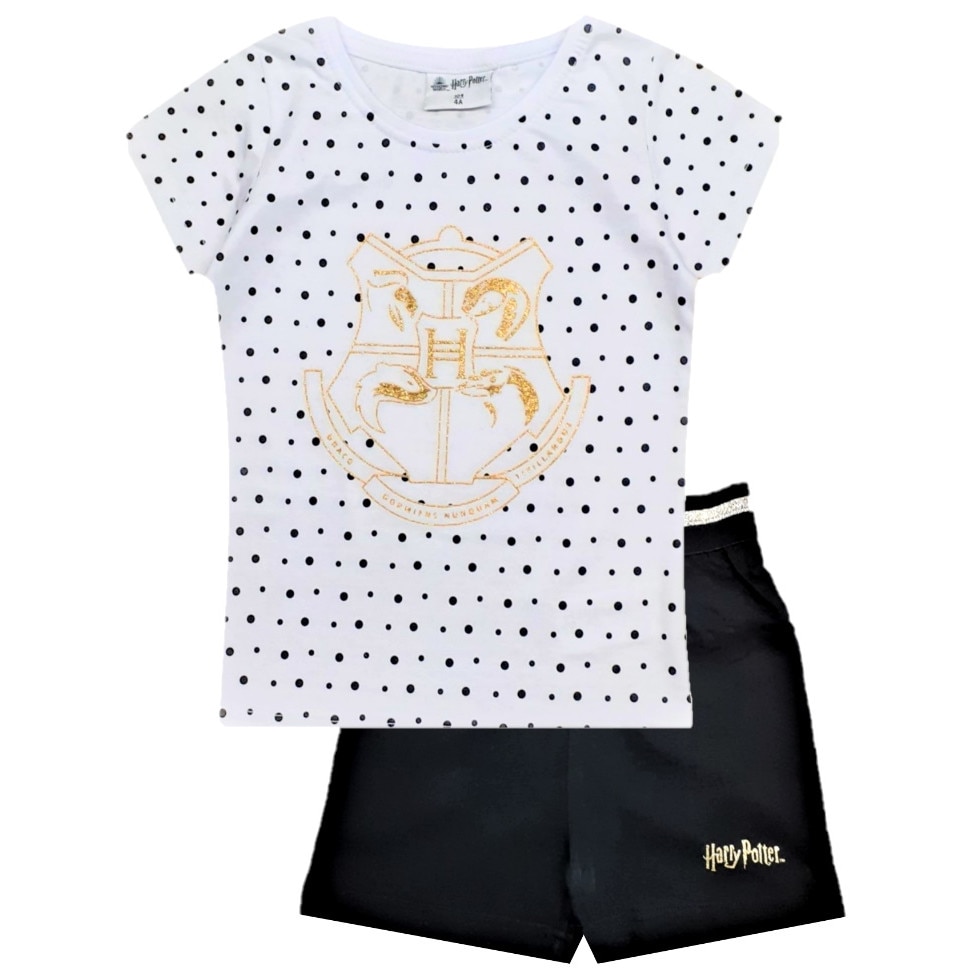 Compleu Harry Potter, Alb/Negru