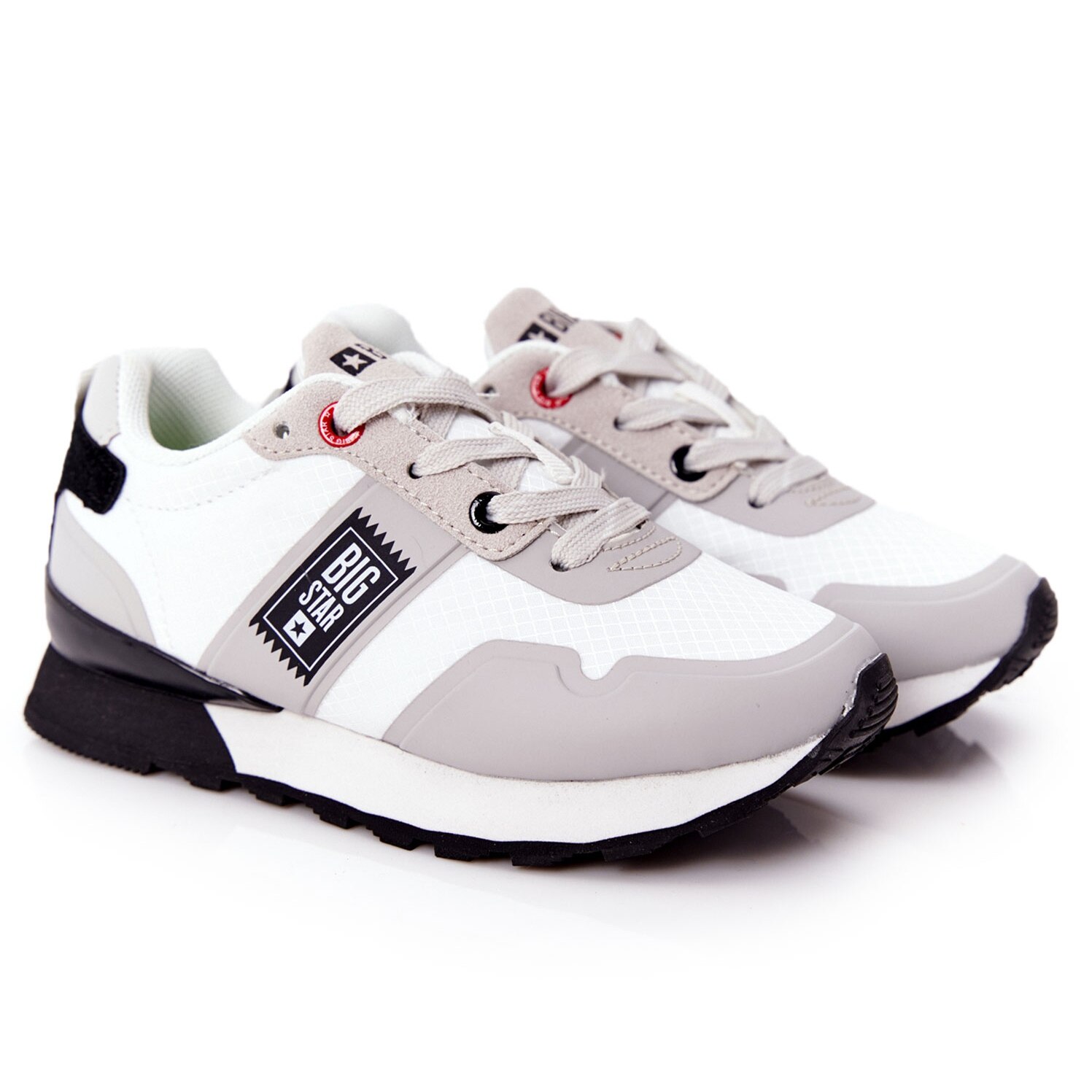 Pantofi copii Big Star, BM111275, Alb