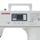 JANOME M30A digitális varrógép, 30 program, 820 Imp/min, 32W, fehér