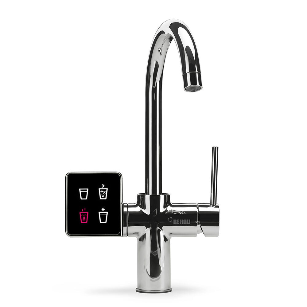 Baterie Smart Re Source Premium si Unitate, filtru, tub CO2, robinet C, crom