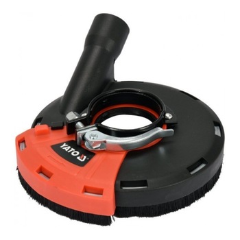 Capac cu aspiratie praf Yato 125 mm pentru polizoare unghiulare Capac cu aspiratie praf Yato 125 mm pentru polizoare unghiulare